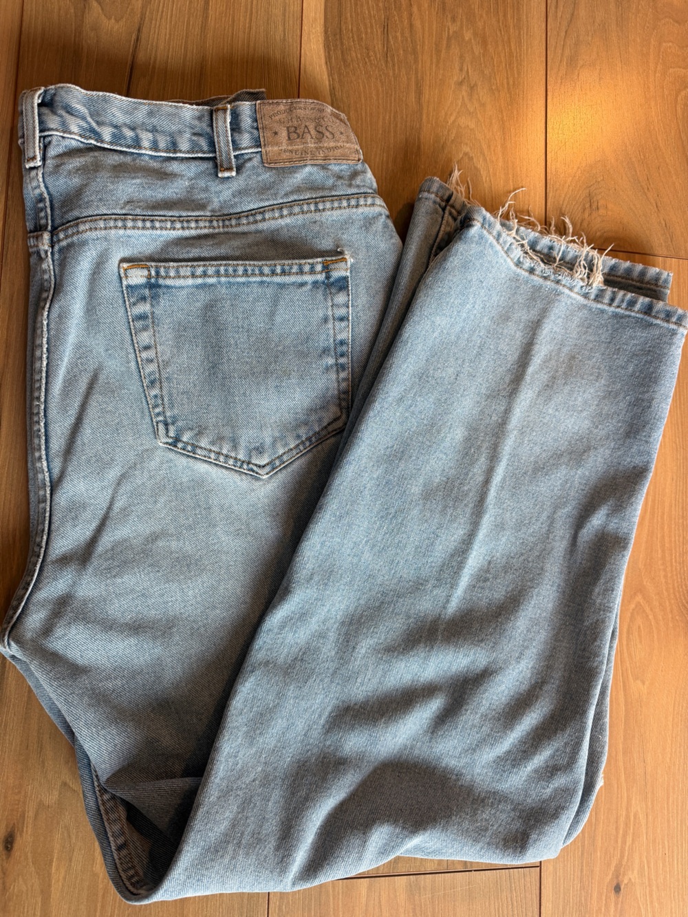 Men’s Bass Light Blue Denim Jeans 34x30